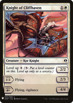 Knight of Cliffhaven (LIST-005) - The List