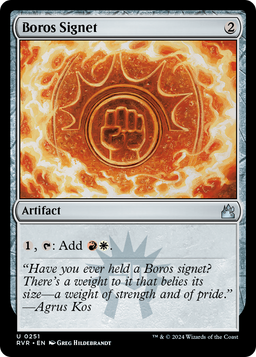 Boros Signet (RVR-251) - Ravnica Remastered Foil