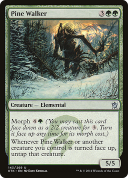 Pine Walker (KTK-143) - Khans of Tarkir