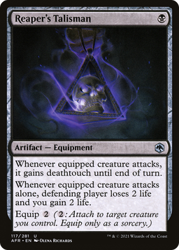 Reaper's Talisman (AFR-117) - Adventures in the Forgotten Realms Foil