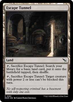 Escape Tunnel (MKM-261) - Murders at Karlov Manor Foil