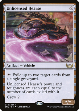 Unlicensed Hearse (SNC-246) - Streets of New Capenna