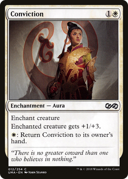 Conviction (UMA-012) - Ultimate Masters Foil
