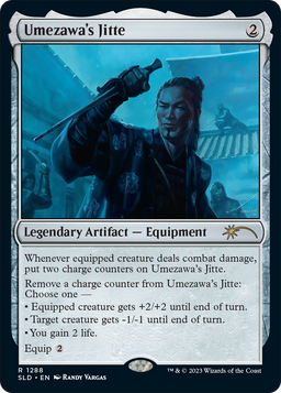 Umezawa's Jitte (SLD-1288) - Secret Lair Drop Foil