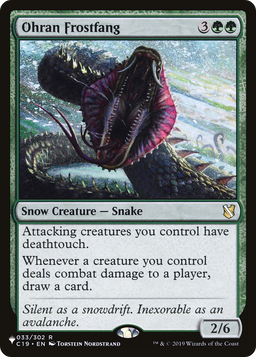 Ohran Frostfang (LIST-033/302) - The List