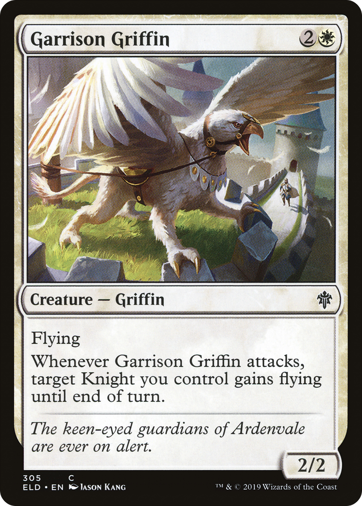 Garrison Griffin (ELD-305) - Throne of Eldraine