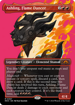 Ashling, Flame Dancer (Borderless) (MH3-367) - Modern Horizons 3 Foil