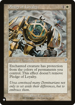 Pledge of Loyalty (LIST-INV-24) - The List