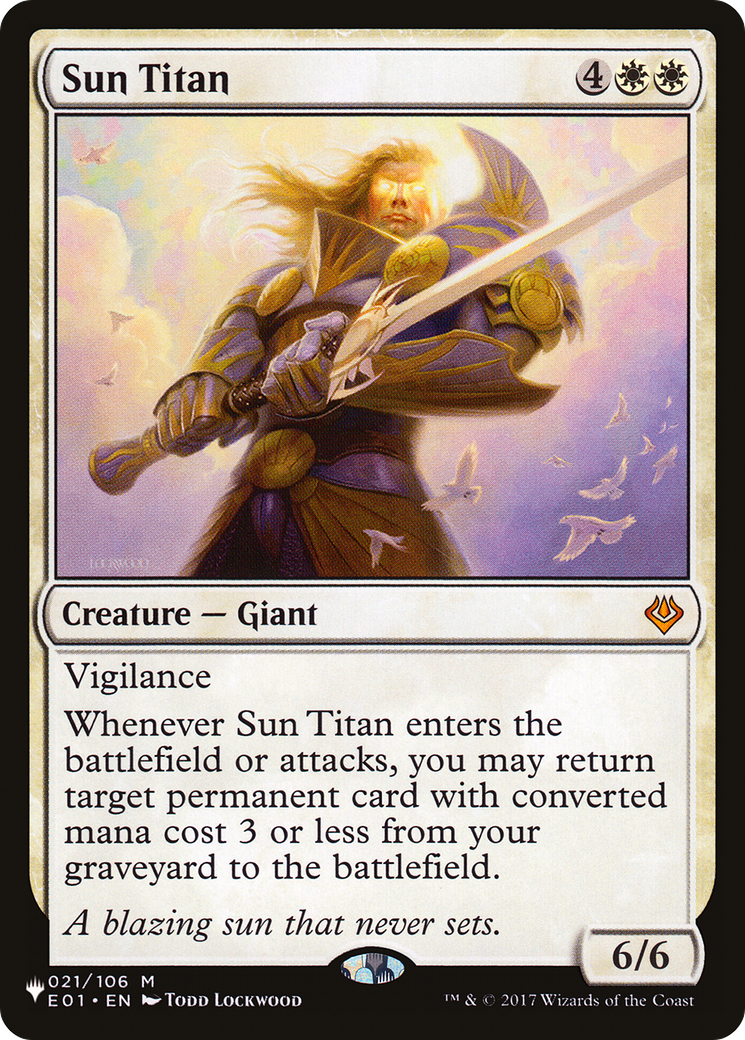 Sun Titan (LIST-021/106) - The List