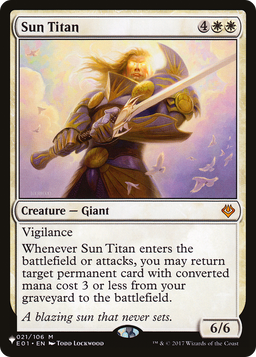 Sun Titan (LIST-021/106) - The List