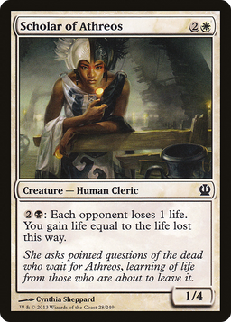 Scholar of Athreos (THS-028) - Theros