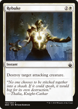 Rebuke (BBD-103) - Battlebond Foil