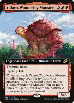 Yidaro, Wandering Monster (Extended Art) (IKO-326) - Ikoria: Lair of Behemoths: (Extended Art) Foil