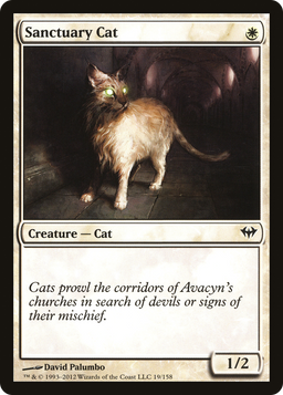 Sanctuary Cat (DKA-019) - Dark Ascension