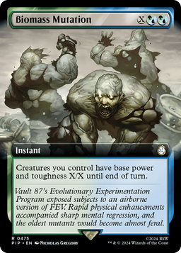Biomass Mutation (Extended Art) (PIP-475) - Fallout: (Extended Art)