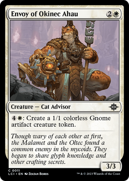 Envoy of Okinec Ahau (LCI-011) - The Lost Caverns of Ixalan