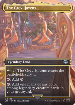 The Grey Havens (Borderless) (LTR-443) - The Lord of the Rings: Tales of Middle-earth