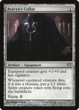 Avacyn's Collar (DKA-145) - Dark Ascension
