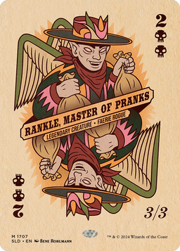 Rankle, Master of Pranks (SLD-1707) - Secret Lair Drop (Borderless)