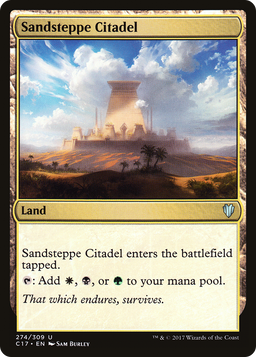 Sandsteppe Citadel (C17-274) - Commander 2017