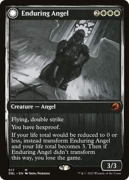 Enduring Angel (DBL-017) - Innistrad: Double Feature: (Double Faced Transform)