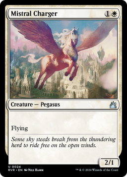 Mistral Charger (RVR-024) - Ravnica Remastered Foil