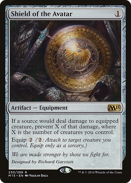 Shield of the Avatar (M15-230) - Magic 2015 Foil