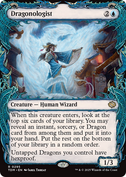 Dragonologist (Showcase) (TDM-295) - Tarkir: Dragonstorm: (Showcase)