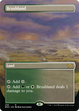 Brushland (Borderless) (BRO-298) - The Brothers' War Foil