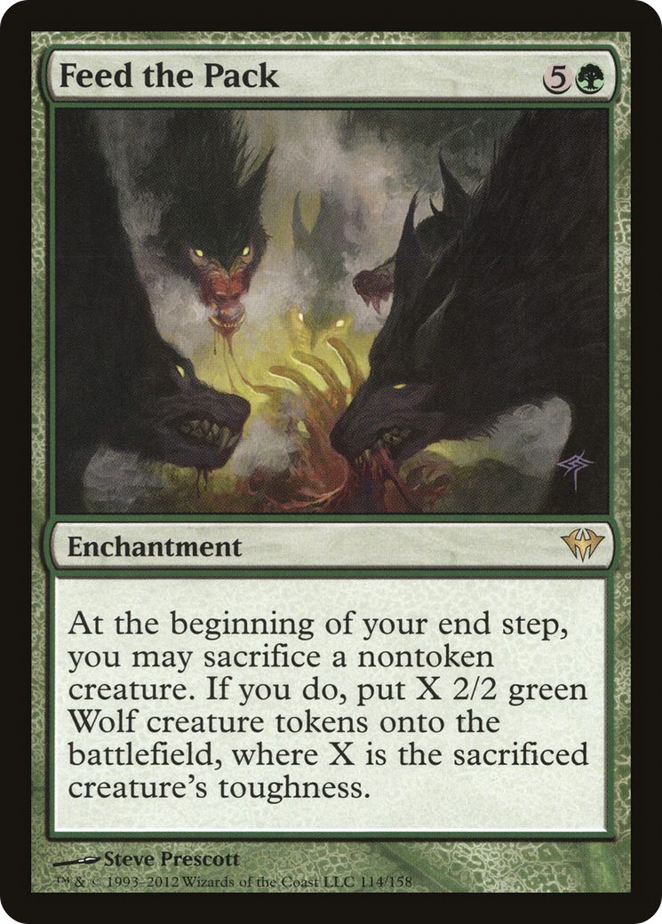 Feed the Pack (DKA-114) - Dark Ascension