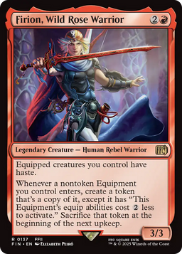 Firion, Wild Rose Warrior (FIN-137) - FINAL FANTASY Foil