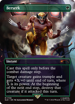 Berserk (1738) (SLD-1738) - Secret Lair Drop (Borderless)