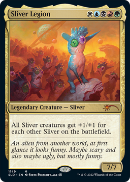 Sliver Legion (1149) (SLD-1149) - Secret Lair Drop
