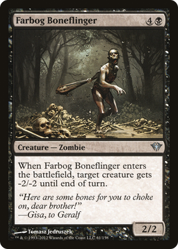 Farbog Boneflinger (DKA-061) - Dark Ascension Foil