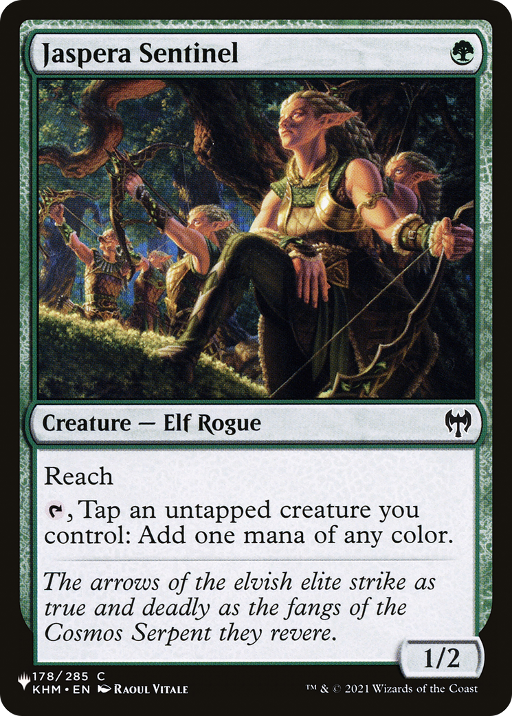 Jaspera Sentinel (LIST-KHM-178) - The List