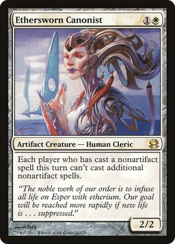 Ethersworn Canonist (MMA-014) - Modern Masters Foil