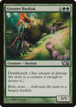 Greater Basilisk (M12-179) - Magic 2012