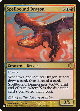 Spellbound Dragon (LIST-90/145) - The List