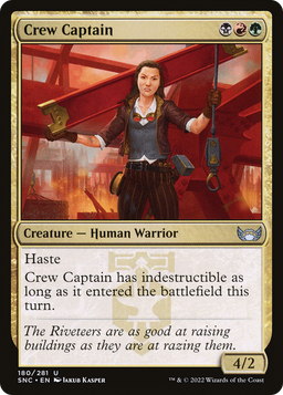 Crew Captain (SNC-180) - Streets of New Capenna