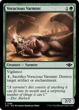 Voracious Varmint (OTJ-188) - Outlaws of Thunder Junction Foil