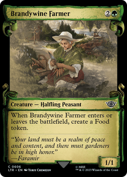 Brandywine Farmer (Showcase Scrolls) (LTR-606) - The Lord of the Rings: Tales of Middle-earth: (Showcase) Foil
