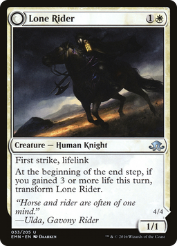 Lone Rider (EMN-033) - Eldritch Moon: (mooneldrazidfc)