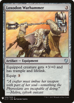 Loxodon Warhammer (LIST-216) - The List
