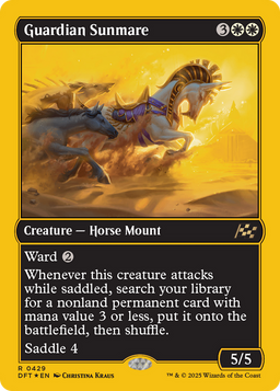 Guardian Sunmare (First-Place Foil) (DFT-429) - Aetherdrift Foil