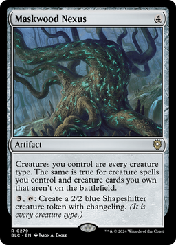 Maskwood Nexus (BLC-279) - Bloomburrow Commander