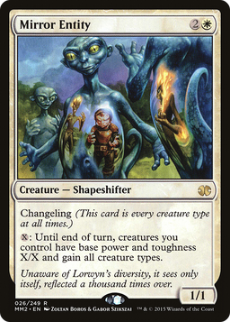 Mirror Entity (MM2-026) - Modern Masters 2015 Foil