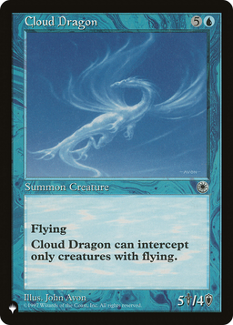 Cloud Dragon (LIST-POR-45) - The List