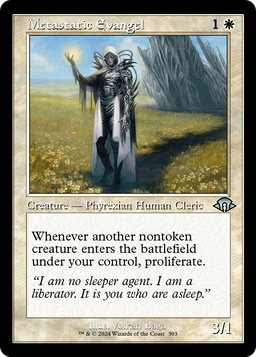 Metastatic Evangel (Retro Frame) (MH3-393) - Modern Horizons 3 Foil
