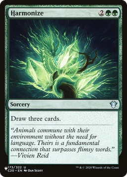 Harmonize (C20) (LIST-173) - The List