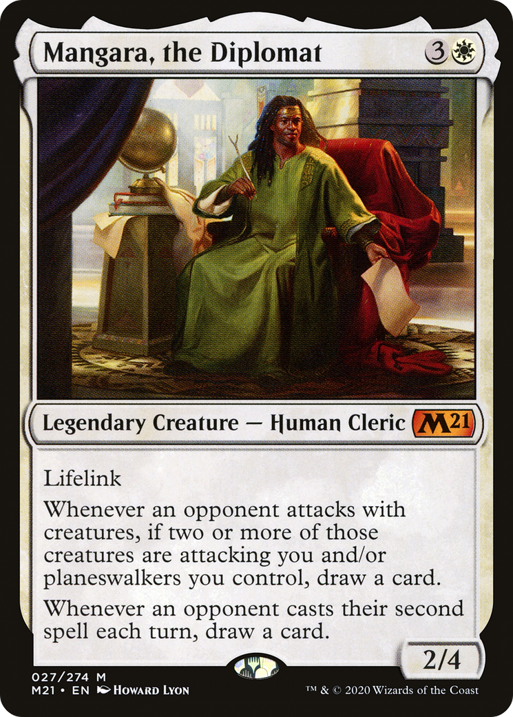 Mangara, the Diplomat (M21-027) - Core Set 2021